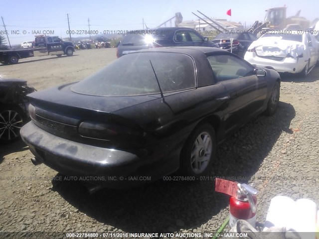 2G1FP22K8V2148637 - 1997 CHEVROLET CAMARO RS BLACK photo 4