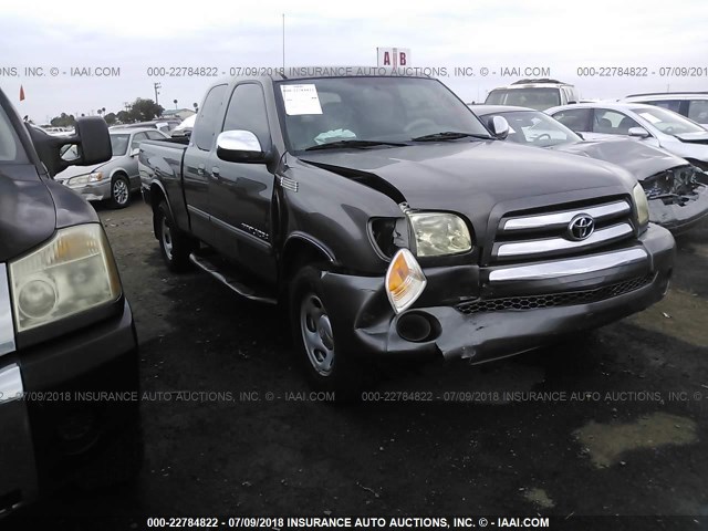 5TBRU341X5S443544 - 2005 TOYOTA TUNDRA ACCESS CAB SR5 GRAY photo 1