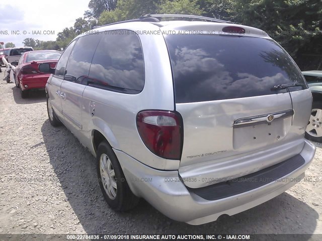 2A4GP54L97R350295 - 2007 CHRYSLER TOWN & COUNTRY TOURING GRAY photo 3