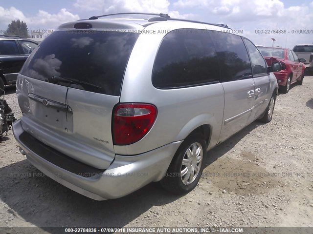 2A4GP54L97R350295 - 2007 CHRYSLER TOWN & COUNTRY TOURING GRAY photo 4