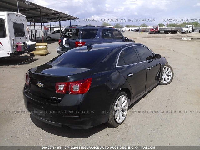 1G11F5SL7FF281929 - 2015 CHEVROLET MALIBU LTZ 黑色 照片 4