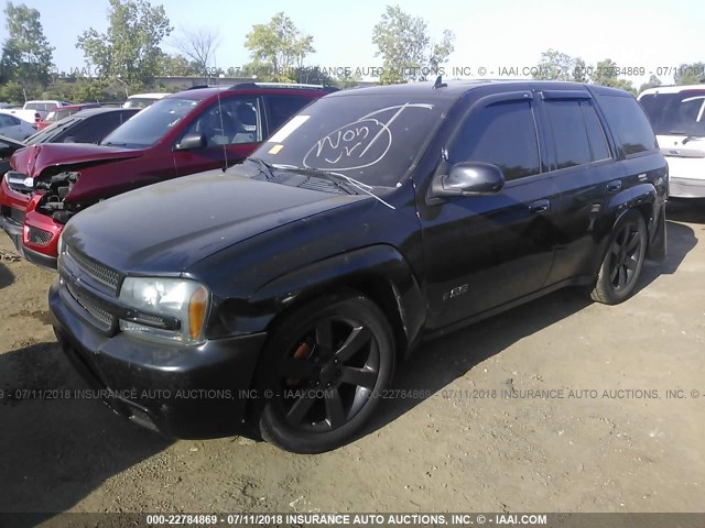 1GNET13H072176444 - 2007 CHEVROLET TRAILBLAZER SS BLACK photo 2