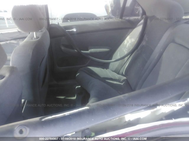 1HGCM563X6A107738 - 2006 HONDA ACCORD SE RED photo 8