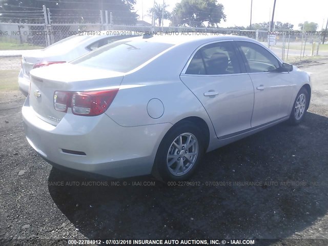 1G11A5SL9EF138980 - 2014 CHEVROLET MALIBU LS SILVER photo 4