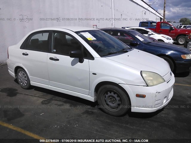 JS2RA41S735162667 - 2003 SUZUKI AERIO S/GS WHITE photo 1