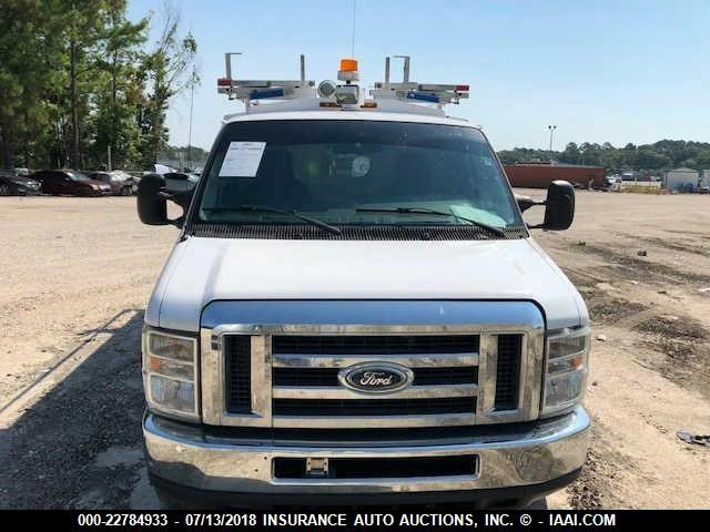 1FDSE3FL5CDA67165 - 2012 FORD E350 E350 SUPER DUTY CTWAY VAN WHITE photo 7