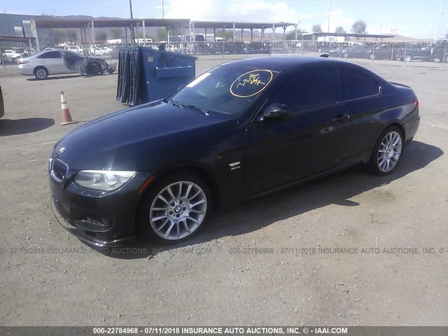 WBAKF5C53BE656367 - 2011 BMW 328 XI SULEV BLACK photo 2