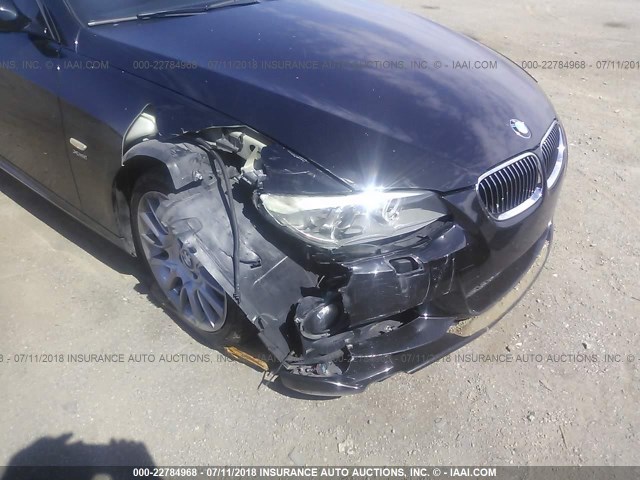 WBAKF5C53BE656367 - 2011 BMW 328 XI SULEV BLACK photo 6