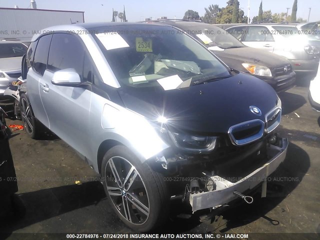 WBY1Z4C51EV276656 - 2014 BMW I3 REX SILVER photo 1