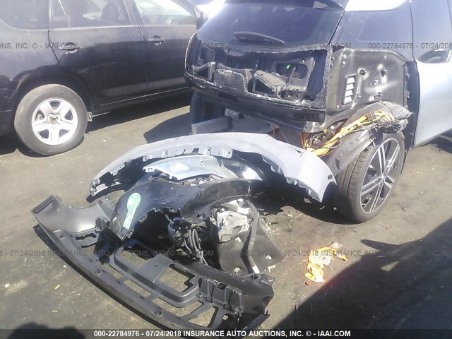 WBY1Z4C51EV276656 - 2014 BMW I3 REX SILVER photo 6