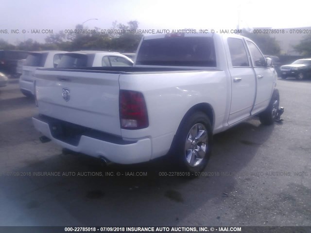 1C6RD6KT4CS281189 - 2012 DODGE RAM 1500 ST WHITE photo 4