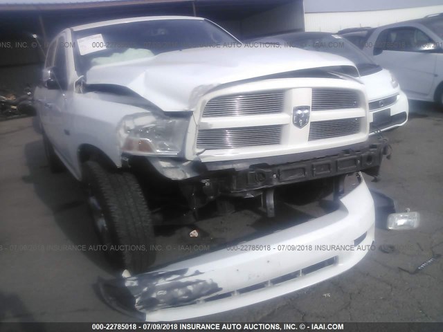 1C6RD6KT4CS281189 - 2012 DODGE RAM 1500 ST WHITE photo 6