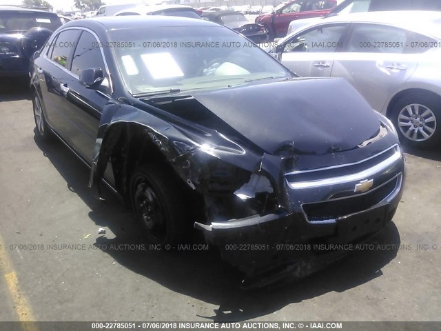 1G1ZC5E04CF164348 - 2012 CHEVROLET MALIBU 1LT 黑色 照片 1
