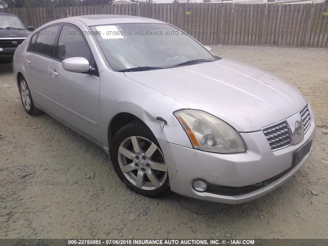 1N4BA41EX6C825001 - 2006 NISSAN MAXIMA SE/SL SILVER photo 1