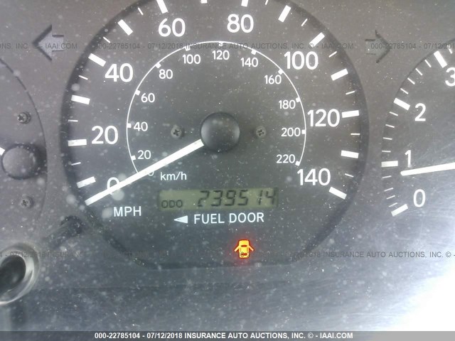 JT2BG22K6Y0439464 - 2000 TOYOTA CAMRY CE/LE/XLE GRAY photo 7