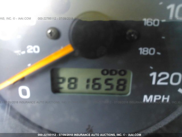 JF1SF6558YH716579 - 2000 SUBARU FORESTER S GREEN photo 7