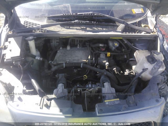 1GNDV23L85D183675 - 2005 CHEVROLET UPLANDER LS 蓝色 照片 10