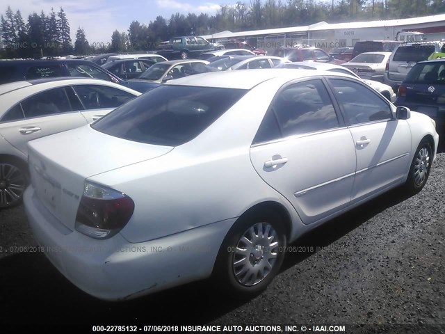 4T1BE32K35U620413 - 2005 TOYOTA CAMRY LE/XLE/SE 白色 照片 4