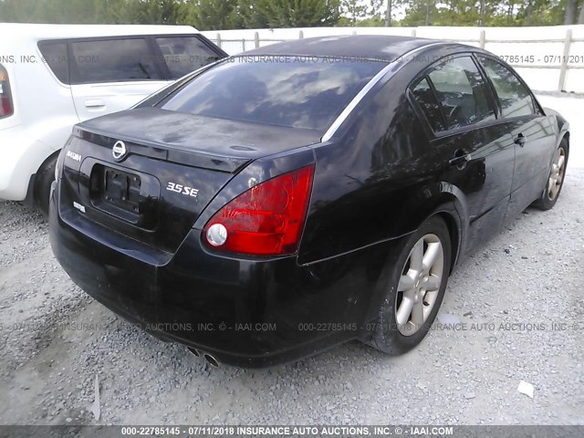 1N4BA41E66C826842 - 2006 NISSAN MAXIMA SE/SL BLACK photo 4