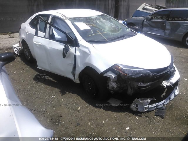 5YFBURHE7HP691305 - 2017 TOYOTA COROLLA L/LE/XLE/SE/XSE WHITE photo 1