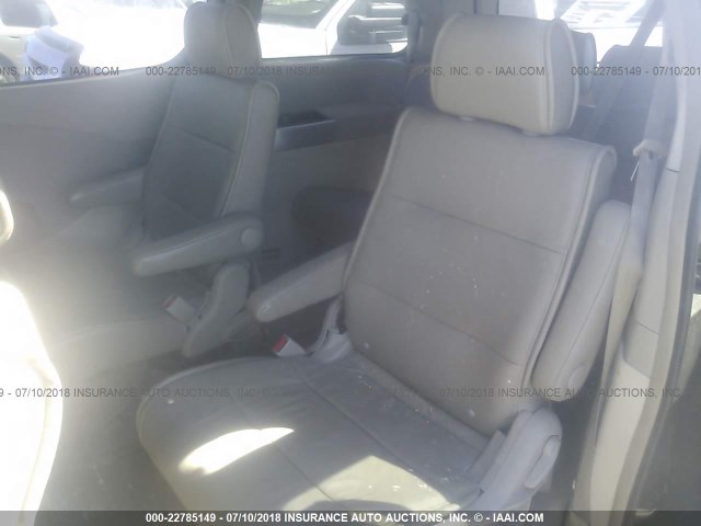 5N1BV28U85N122785 - 2005 NISSAN QUEST S/SE/SL GRAY photo 8