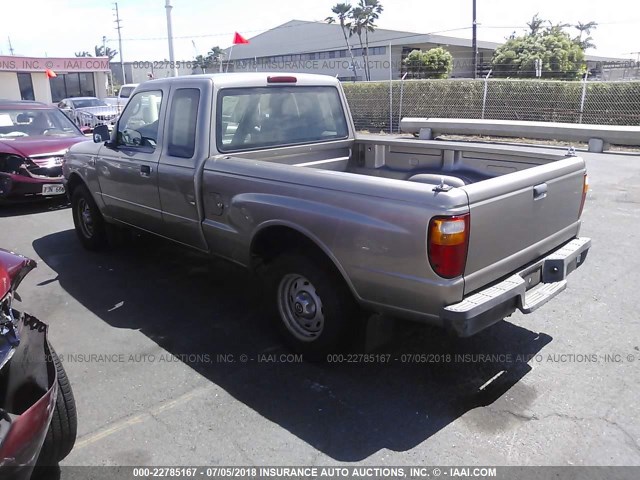 4F4YR46U95PM02504 - 2005 MAZDA B3000 CAB PLUS BROWN photo 3