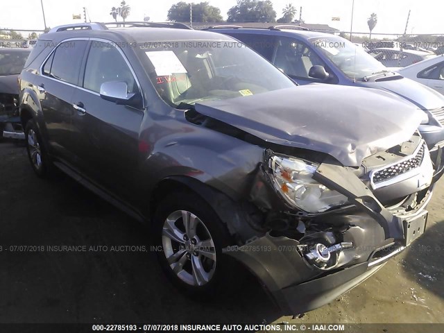 2CNALFEC4B6250462 - 2011 CHEVROLET EQUINOX LTZ GRAY photo 1