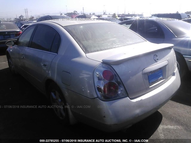 1N4BL11D76N341033 - 2006 NISSAN ALTIMA SE/SL/SE-R SILVER photo 3