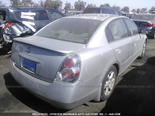 1N4BL11D76N341033 - 2006 NISSAN ALTIMA SE/SL/SE-R SILVER photo 4