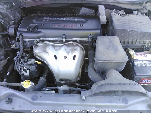 4T1BE46K49U386725 - 2009 TOYOTA CAMRY SE/LE/XLE GRAY photo 10