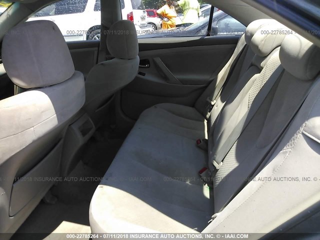 4T1BE46K49U386725 - 2009 TOYOTA CAMRY SE/LE/XLE GRAY photo 8
