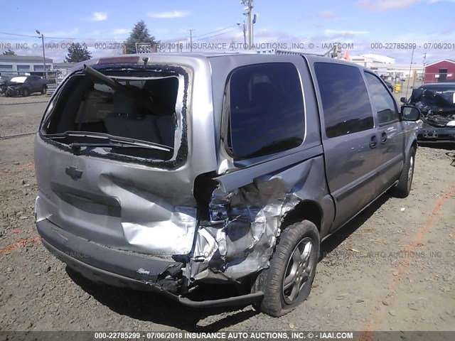 1GNDV23147D117822 - 2007 CHEVROLET UPLANDER LS Gümüş foto 4