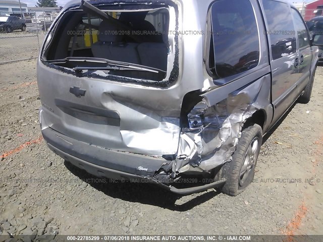 1GNDV23147D117822 - 2007 CHEVROLET UPLANDER LS Gümüş foto 6
