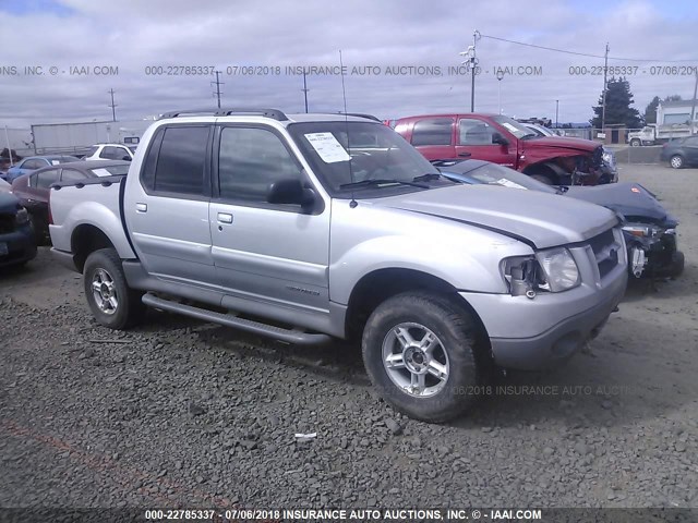 1FMZU77E21UB88239 - 2001 FORD EXPLORER SPORT TR  SILVER photo 1