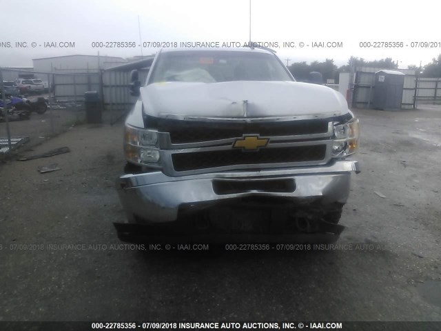 1GC1KXCGXCF223969 - 2012 CHEVROLET SILVERADO K2500 HEAVY DUTY LT SILVER photo 6