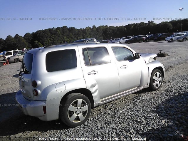 3GNBAAFWXBS500516 - 2011 CHEVROLET HHR LS Gümüş foto 4