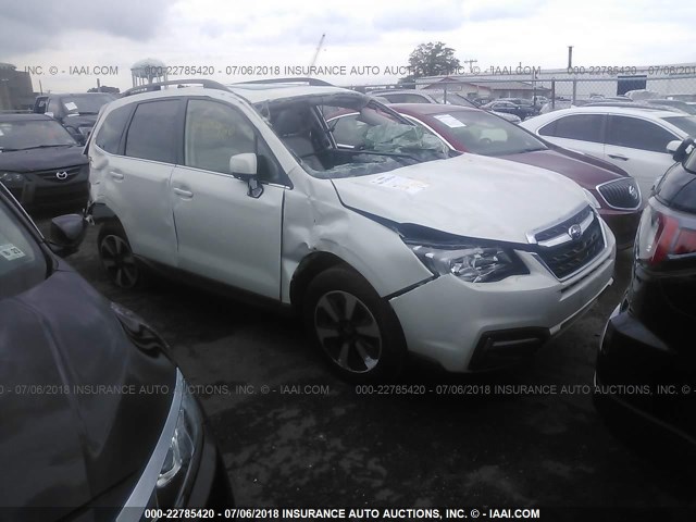 JF2SJALC1HH542109 - 2017 SUBARU FORESTER 2.5I LIMITED WHITE photo 1