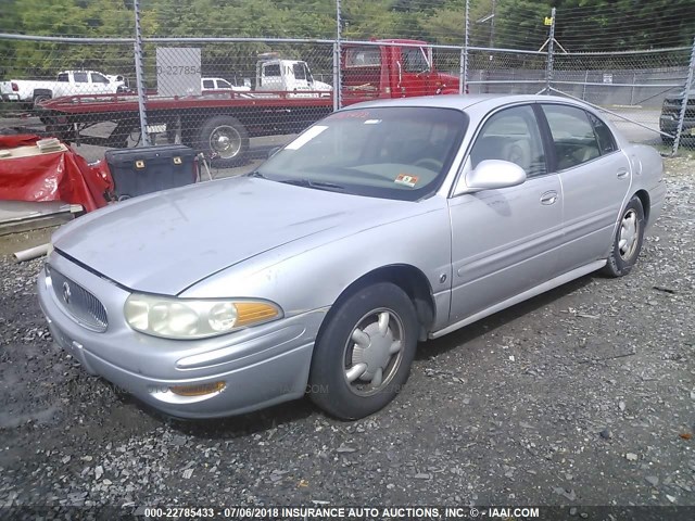 1G4HP54K824134253 - 2002 BUICK LESABRE CUSTOM SILVER photo 2