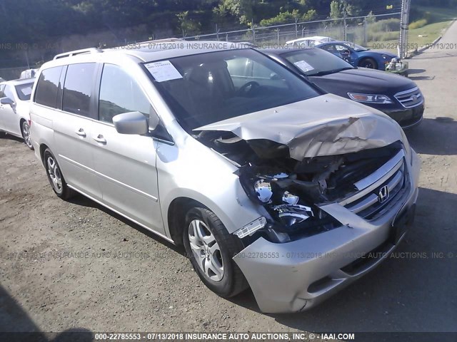 5FNRL38776B008320 - 2006 HONDA ODYSSEY EXL GOLD photo 1