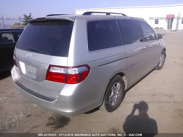 5FNRL38776B008320 - 2006 HONDA ODYSSEY EXL GOLD photo 4