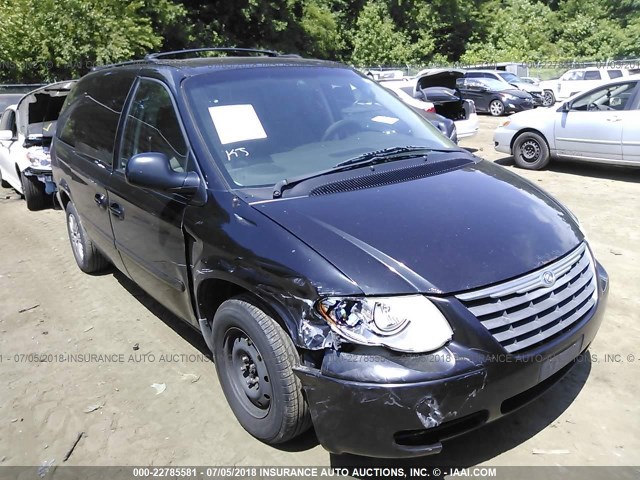 2A4GP44RX7R143929 - 2007 CHRYSLER TOWN & COUNTRY LX BLACK photo 1