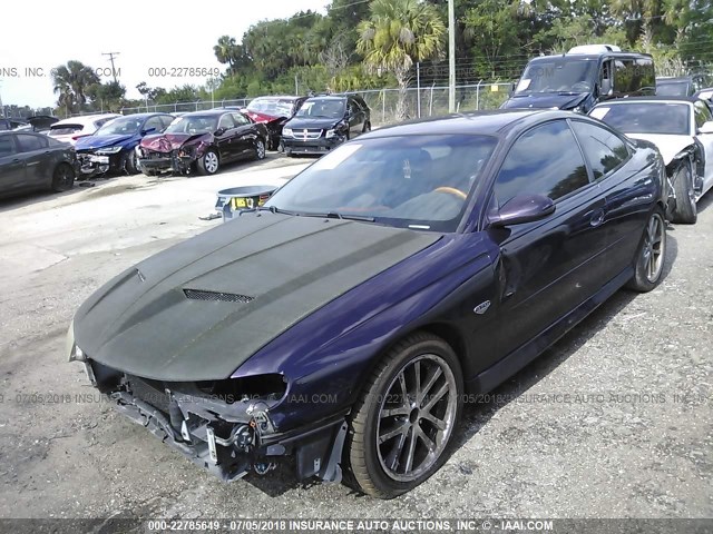 6G2VX12G84L204848 - 2004 PONTIAC GTO PURPLE photo 2