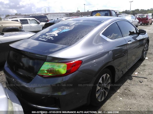 1HGCT1B31EA015286 - 2014 HONDA Accord LX-S GRAY photo 4