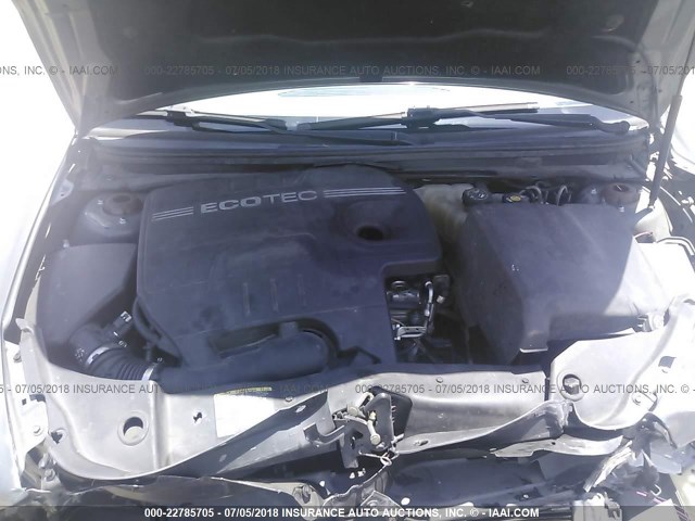 1G1ZH57B594255729 - 2009 CHEVROLET MALIBU 1LT 灰色 照片 10