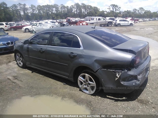 1G1ZH57B594255729 - 2009 CHEVROLET MALIBU 1LT 灰色 照片 3