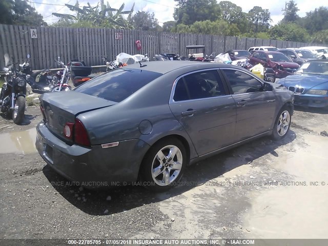 1G1ZH57B594255729 - 2009 CHEVROLET MALIBU 1LT 灰色 照片 4