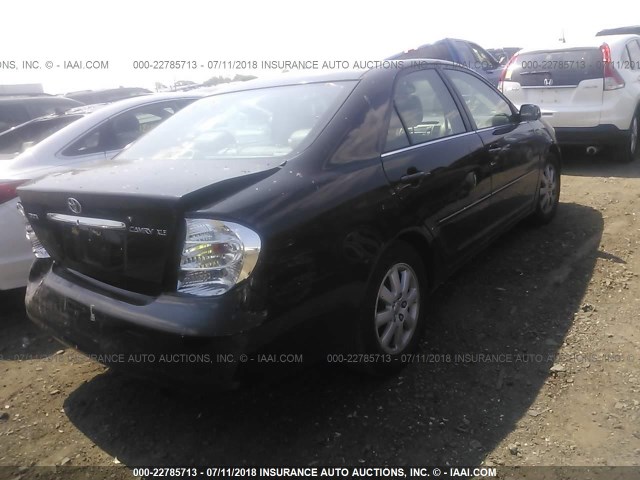 4T1BE30K12U076198 - 2002 TOYOTA CAMRY LE/XLE/SE 黑色 照片 4
