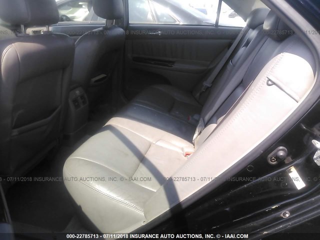 4T1BE30K12U076198 - 2002 TOYOTA CAMRY LE/XLE/SE 黑色 照片 8
