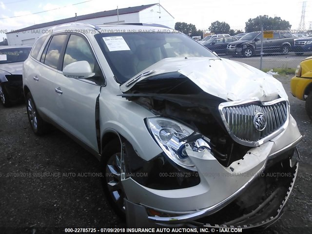 5GAKVDED7CJ112064 - 2012 BUICK ENCLAVE WHITE photo 1
