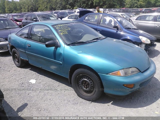 1G1JC1245W7137980 - 1998 CHEVROLET CAVALIER RS TURQUOISE photo 1